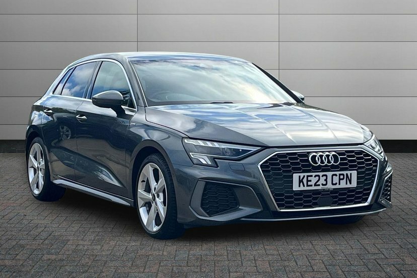 Audi A3 1.5 Tfsi 35 S Line Sportback S Tronic Grey