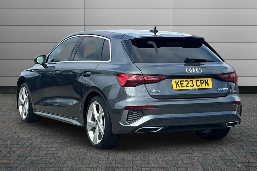 Audi A3 1.5 Tfsi 35 S Line Sportback S Tronic Grey #3