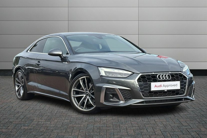 Audi A5 2.0 Tfsi 35 S Line Coupe S Tronic 150 Grey