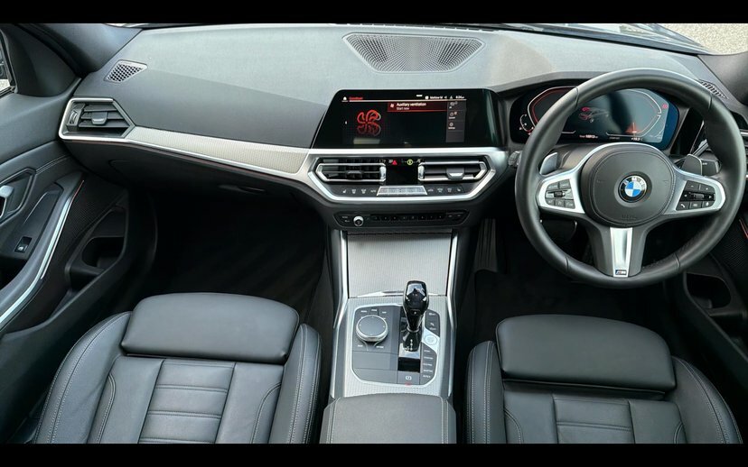 BMW 3 Series 320I M Sport Saloon Grey #4