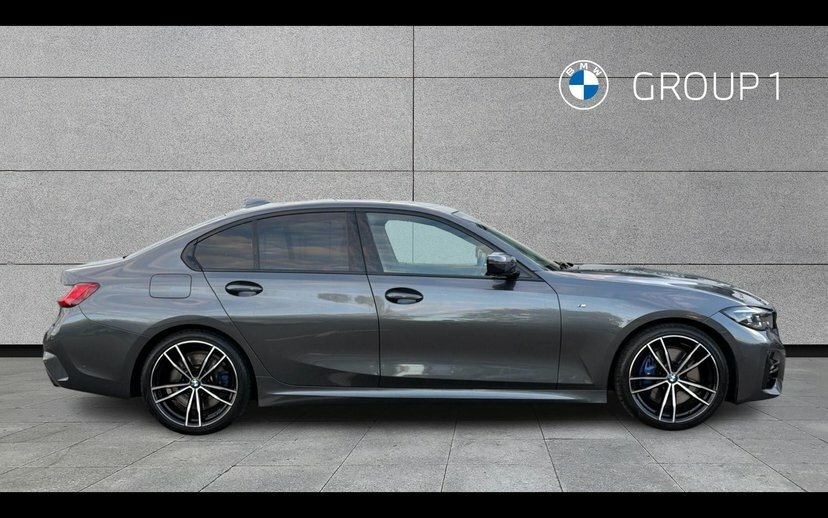 BMW 3 Series 320I M Sport Saloon Grey #3