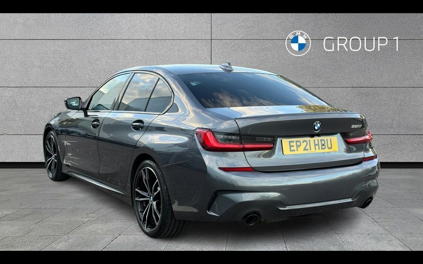 BMW 3 Series 320I M Sport Saloon Grey #2