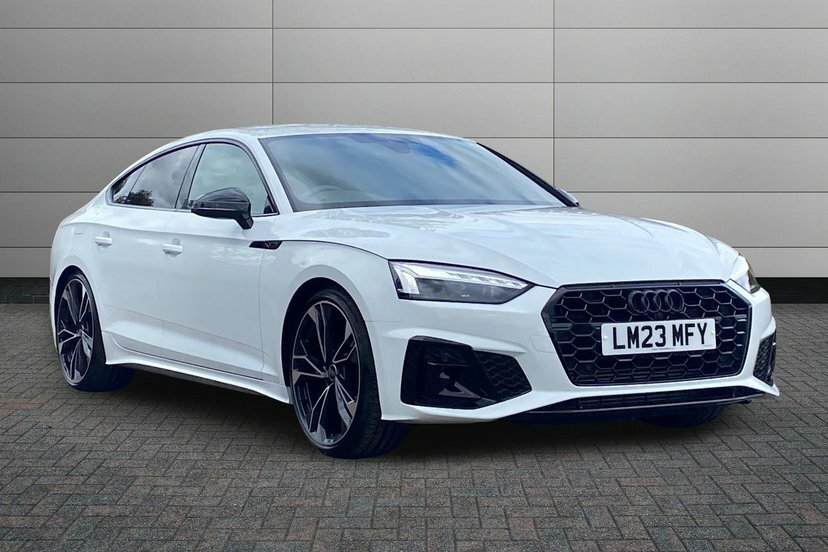 Audi A5 2.0 Tfsi 35 Black Edition Sportback S T White