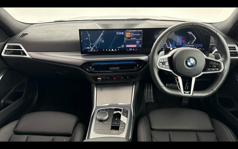 BMW 3 Series 320I M Sport Saloon Blue #3
