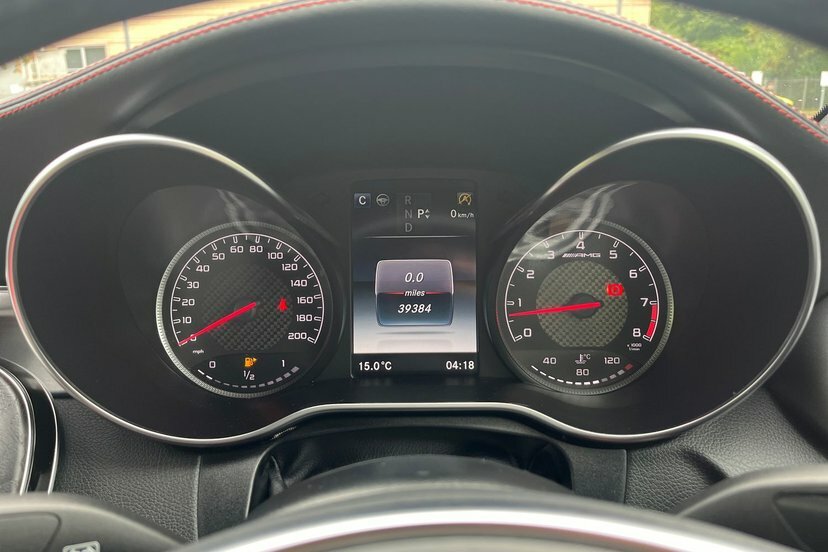 Mercedes-Benz C Class 4.0 C63 V8 Biturbo Amg Premium Cabriolet Pet Grey #6