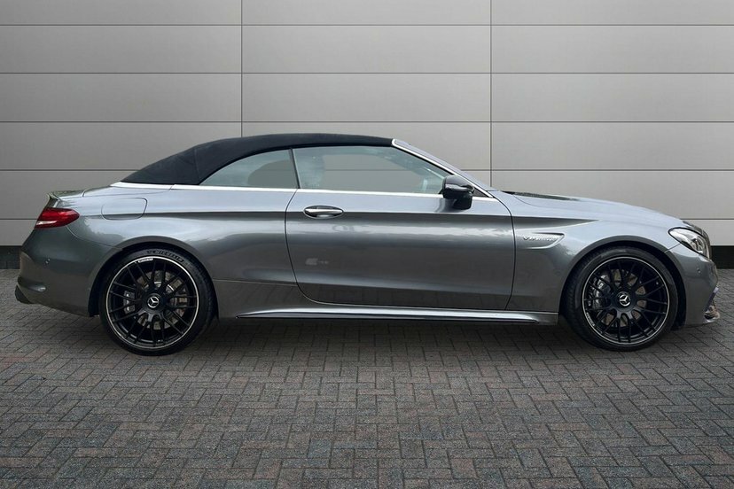 Mercedes-Benz C Class 4.0 C63 V8 Biturbo Amg Premium Cabriolet Pet Grey #3