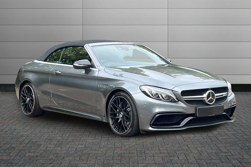 Mercedes-Benz C Class 4.0 C63 V8 Biturbo Amg Premium Cabriolet Pet Grey
