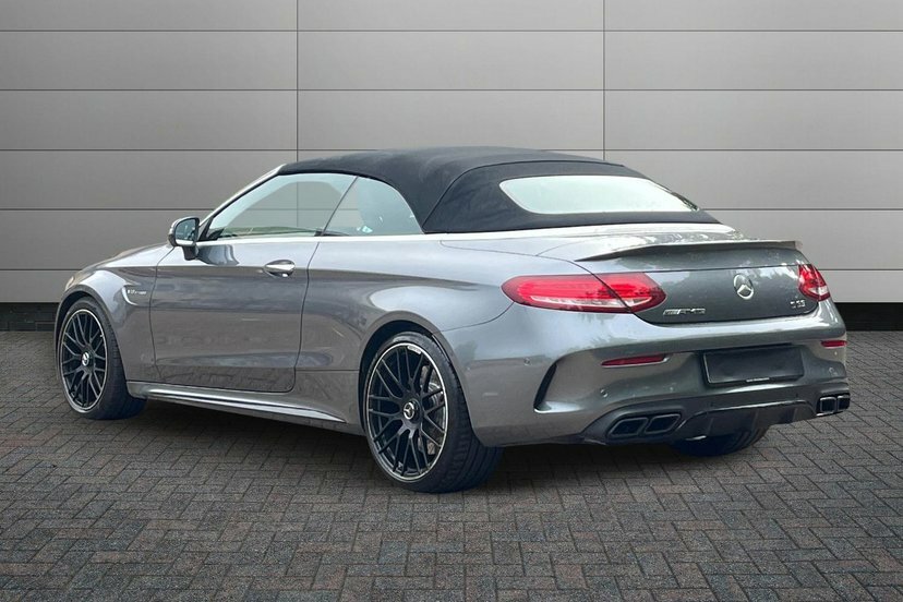 Mercedes-Benz C Class 4.0 C63 V8 Biturbo Amg Premium Cabriolet Pet Grey #2