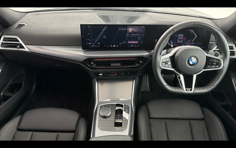 BMW 3 Series 320I M Sport Saloon Grey #4