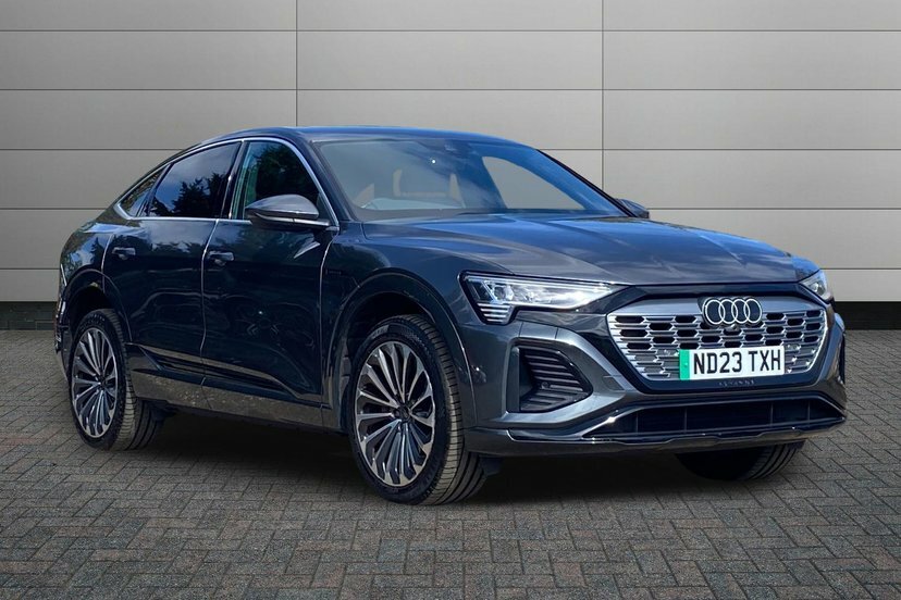 Audi Q8 e tron 55 S Line Sportback Quattro 114K Grey