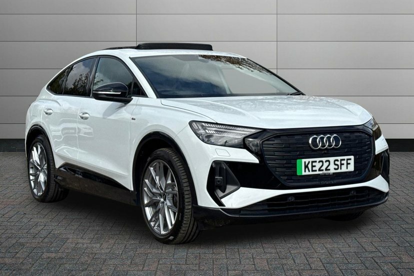 Audi Q4 E Tron 50 Vorsprung Sportback Quattro 8 White