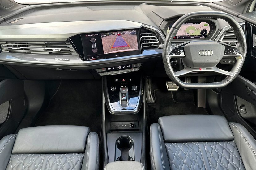 Audi Q4 E Tron 125Kw 35 55Kwh S Line 2022 Black #9