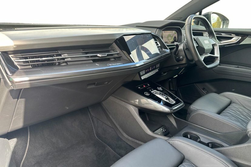 Audi Q4 E Tron 50 Vorsprung Sportback Quattro 8 White #2