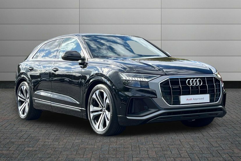 Audi Q8 3.0 Tfsi V6 55 S Line Suv Tiptronic Qua Black