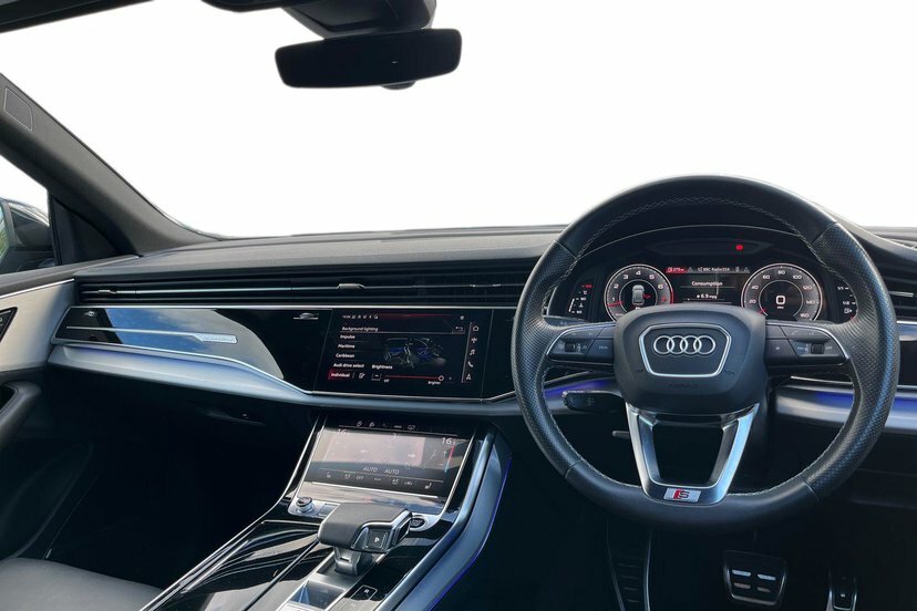 Audi Q8 3.0 Tfsi V6 55 S Line Suv Tiptronic Qua Black #6