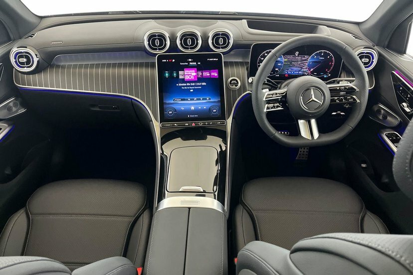 Mercedes-Benz GLC Class 2.0 Glc220dh Mhev Amg Line Premium Plus Suv Blue #6