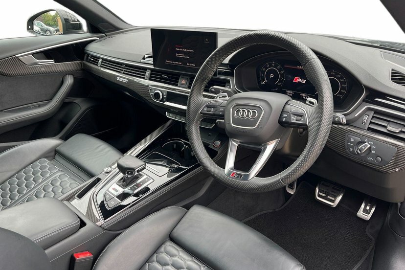 Audi RS4 Avant 2.9 Tfsi V6 Carbon Black Estate Tiptron Black #5
