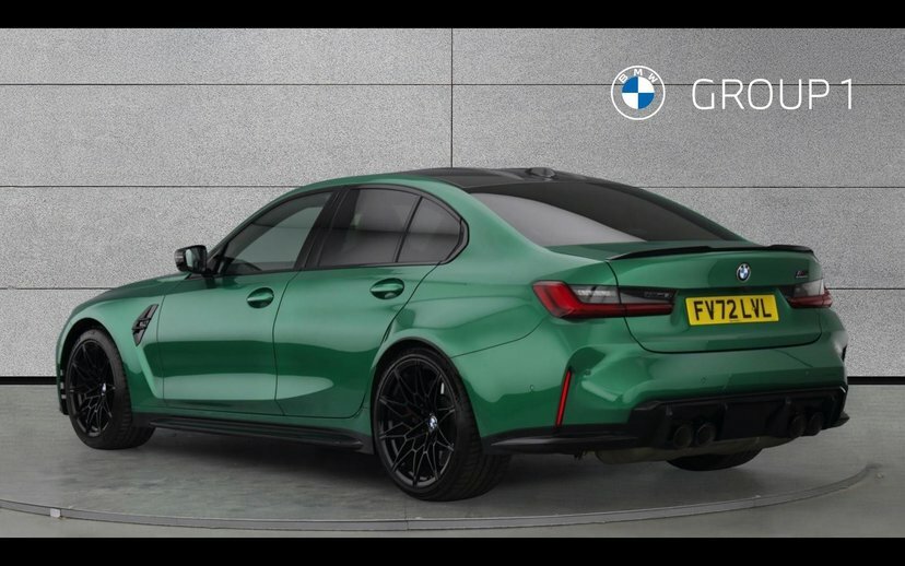 BMW M3 M3 Competition M Xdrive Saloon Green #2
