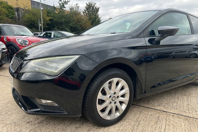 Seat Leon 1.6 Tdi Cr Se Euro 5 Ss White #13