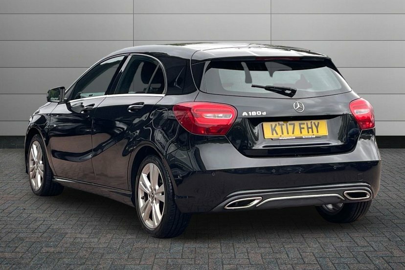 Mercedes-Benz A Class 1.5 A180d Sport Executive Hatchback M Black #2