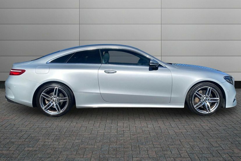 Mercedes-Benz E Class E220d Amg Line Coupe Silver #3