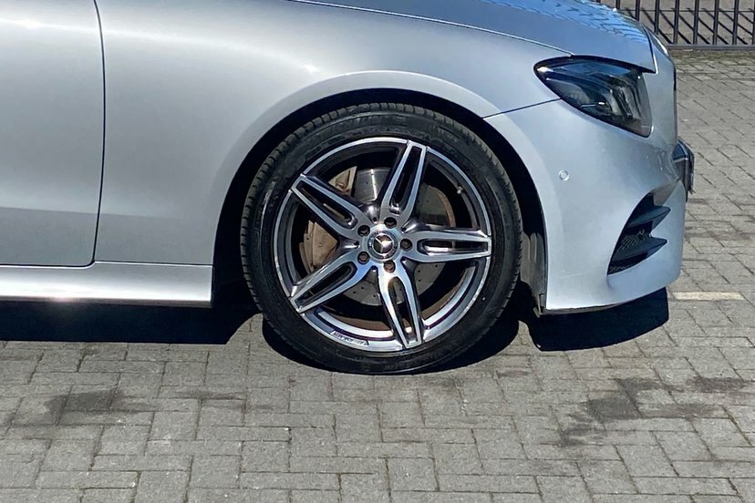 Mercedes-Benz E Class E220d Amg Line Coupe Silver #4
