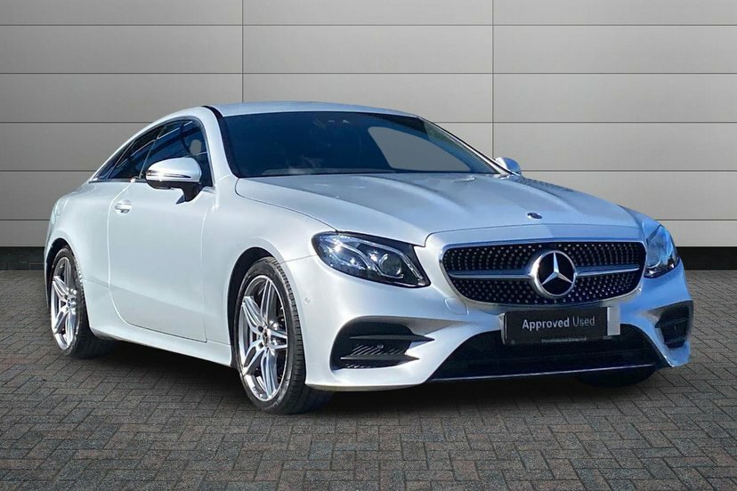 Mercedes-Benz E Class E220d Amg Line Coupe Silver