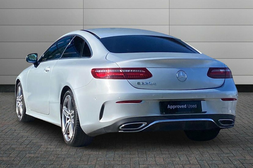 Mercedes-Benz E Class E220d Amg Line Coupe Silver #2