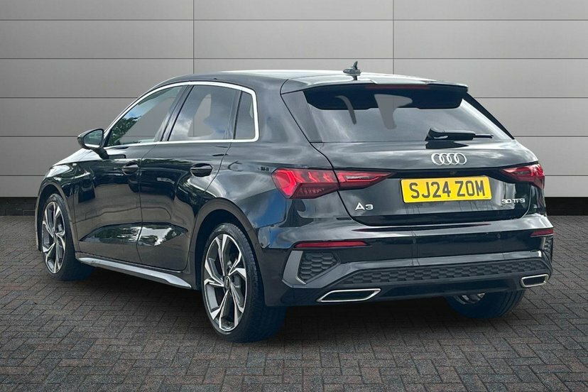 Audi A3 1.0 Tfsi 30 S Line Sportback S Tronic Black #3