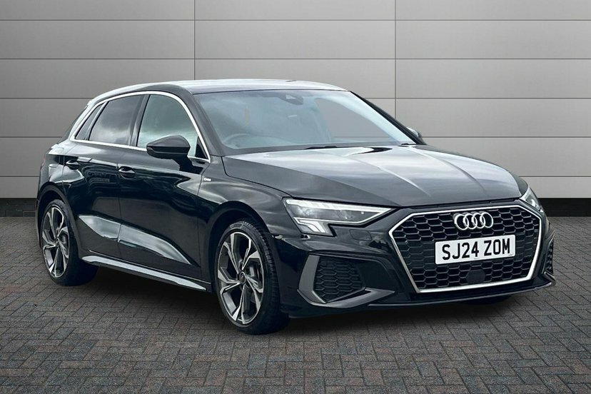 Audi A3 1.0 Tfsi 30 S Line Sportback S Tronic Black