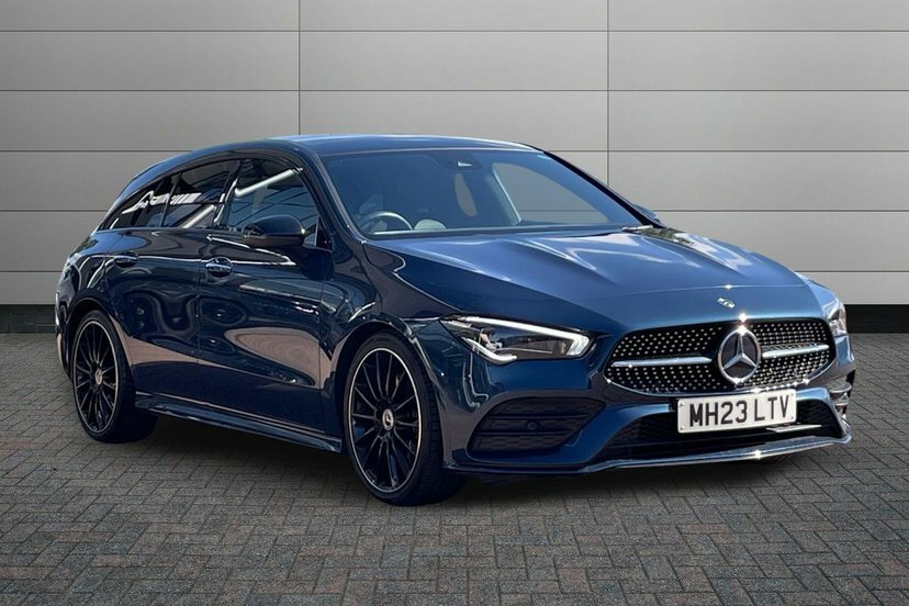 Mercedes-Benz CLA Class 1.3 Cla200 Amg Line Night Edition Premium Plus S Blue