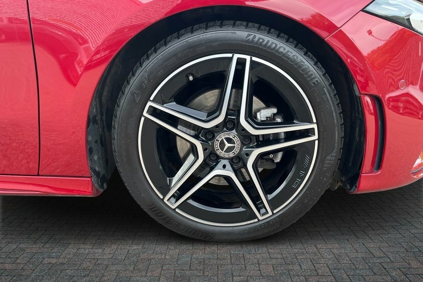 Mercedes-Benz A Class A200d Amg Line Premium Red #4
