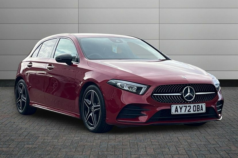 Mercedes-Benz A Class A200d Amg Line Premium Red