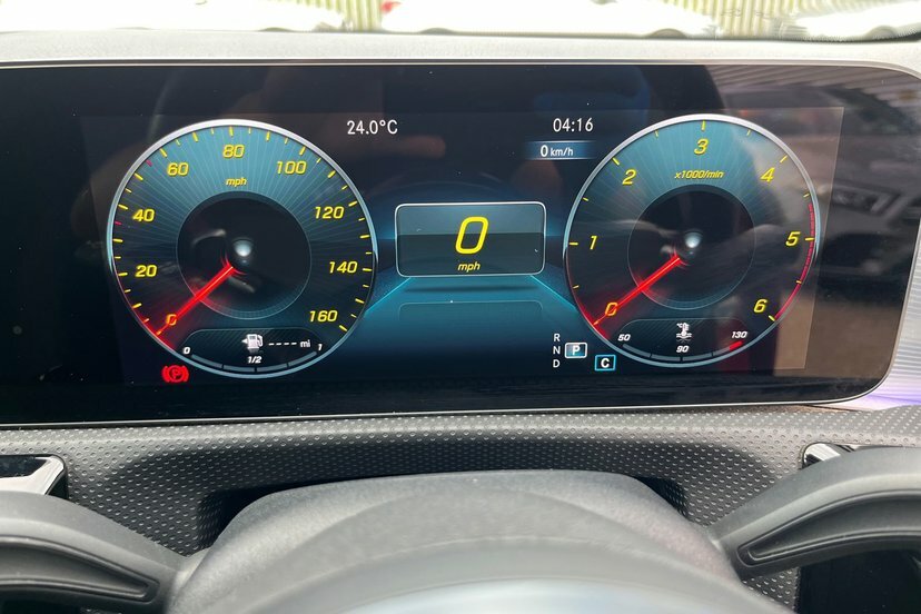 Mercedes-Benz A Class A200d Amg Line Premium Red #6