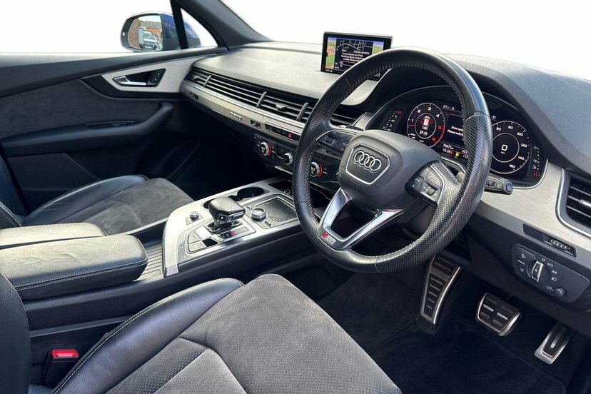 Audi Q7 3.0 Tdi V6 45 S Line Suv Tiptronic Quat Blue #6