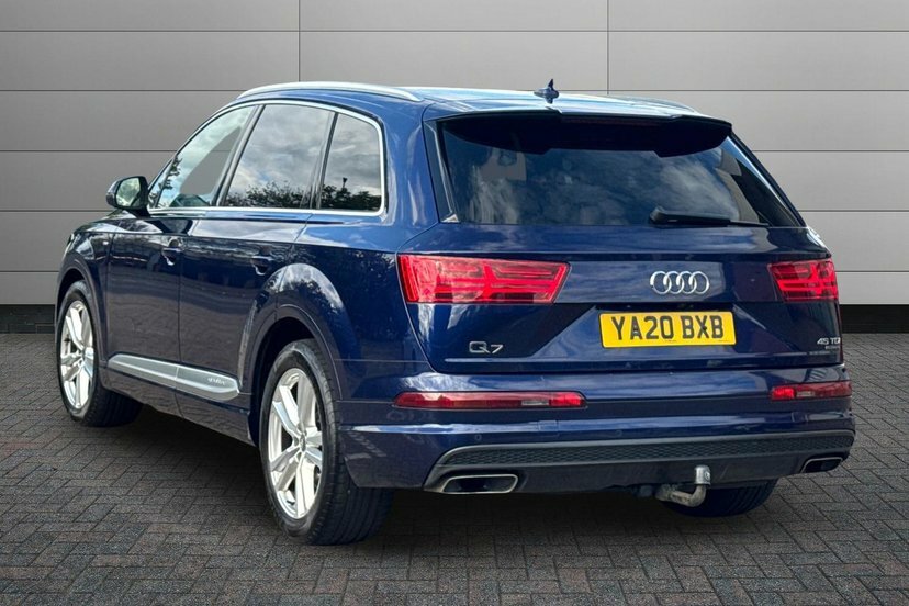 Audi Q7 3.0 Tdi V6 45 S Line Suv Tiptronic Quat Blue #3