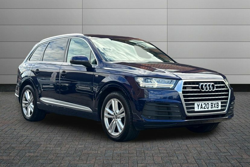 Audi Q7 3.0 Tdi V6 45 S Line Suv Tiptronic Quat Blue