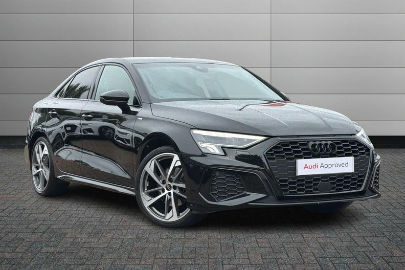 Audi A3 1.5 Tfsi 35 Black Edition Saloon S Tron Black