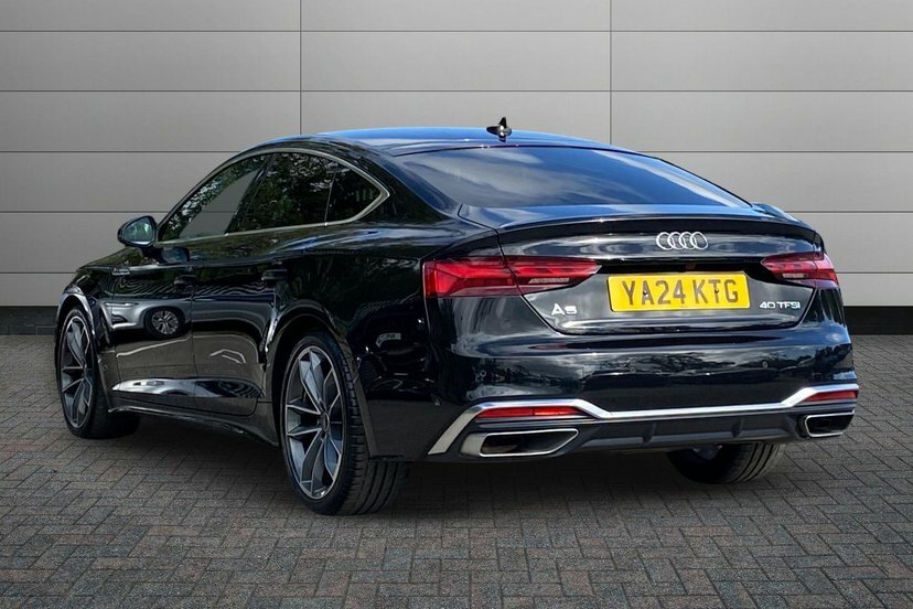 Audi A5 2.0 Tfsi 40 S Line Sportback S Tronic Black #3