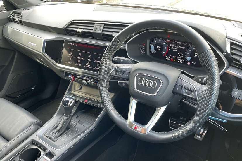 Audi Q3 35 Tfsi S Line S Tronic Leather Blue #30