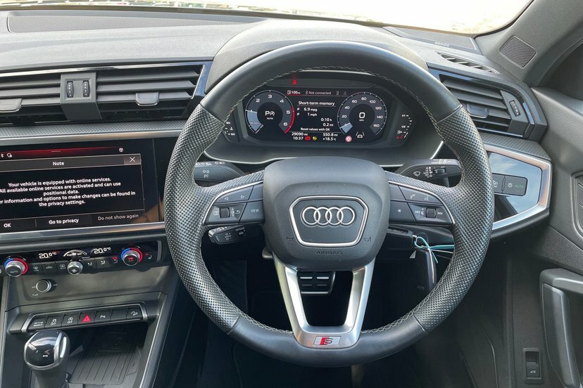 Audi Q3 35 Tfsi S Line S Tronic Leather Blue #19