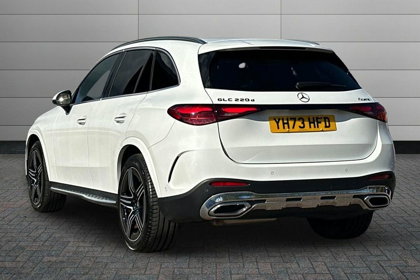 Mercedes-Benz GLC Class 2.0 Glc220dh Mhev Amg Line Premium Suv Diese White #2