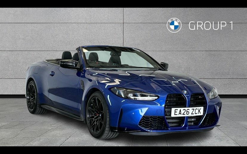 BMW M4 M4 Competition M Xdrive Convertible Blue