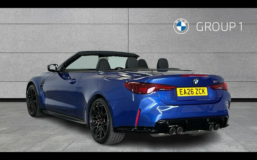 BMW M4 M4 Competition M Xdrive Convertible Blue #2