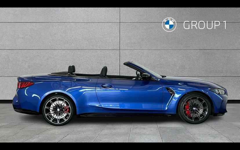 BMW M4 M4 Competition M Xdrive Convertible Blue #3