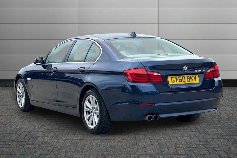 BMW 5 Series 2.0 520D Se Saloon Steptronic Euro 5 1 Blue #3