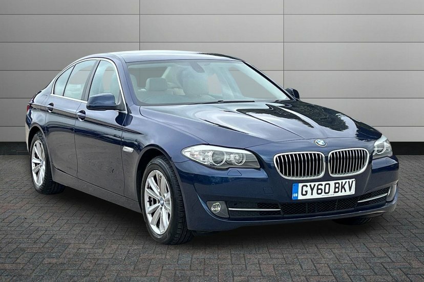 BMW 5 Series 2.0 520D Se Saloon Steptronic Euro 5 1 Blue