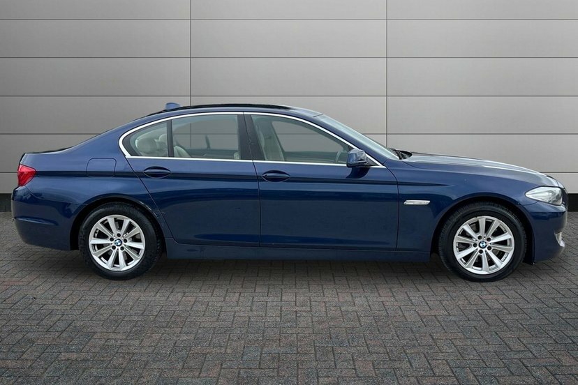 BMW 5 Series 2.0 520D Se Saloon Steptronic Euro 5 1 Blue #4