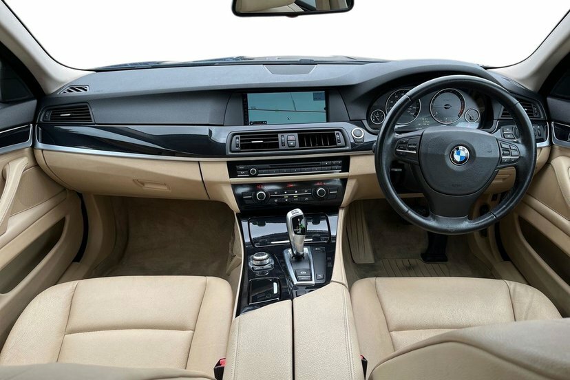 BMW 5 Series 2.0 520D Se Saloon Steptronic Euro 5 1 Blue #6