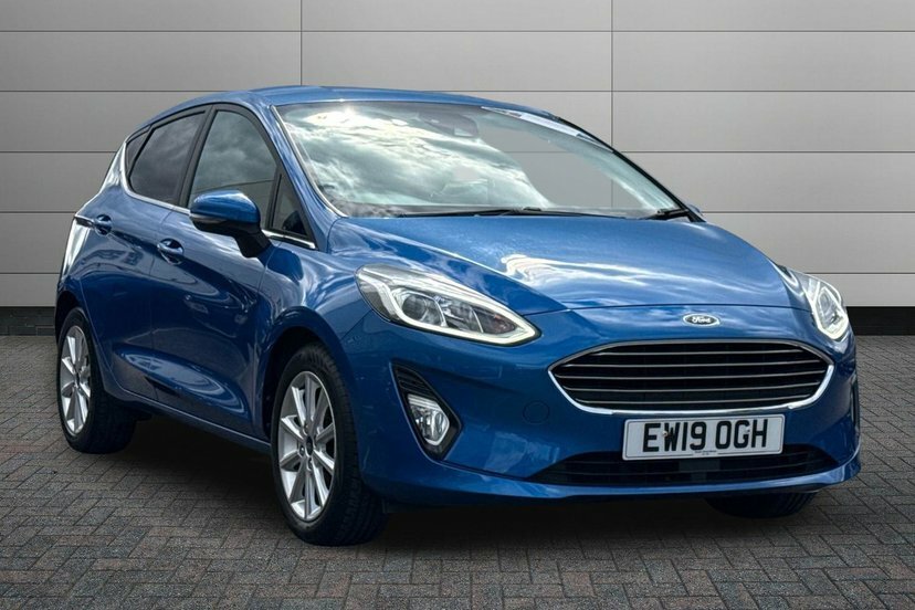 Ford Fiesta 1.0T Ecoboost Gpf Titanium Hatchback Ma Blue
